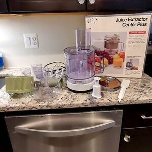 BRAUN Juice Extractor Center Plus - White